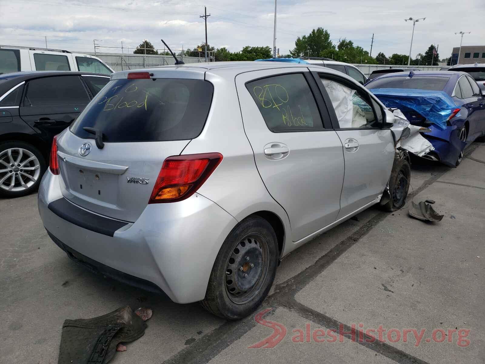 VNKKTUD36HA078193 2017 TOYOTA YARIS