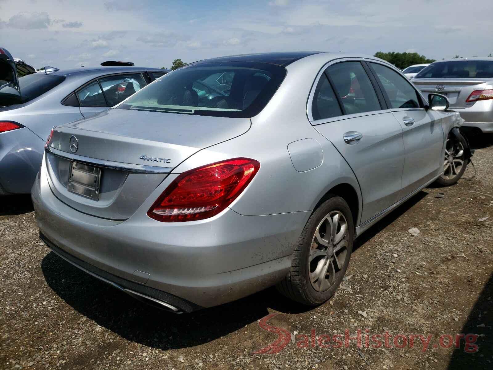 55SWF4KB4HU183302 2017 MERCEDES-BENZ C CLASS