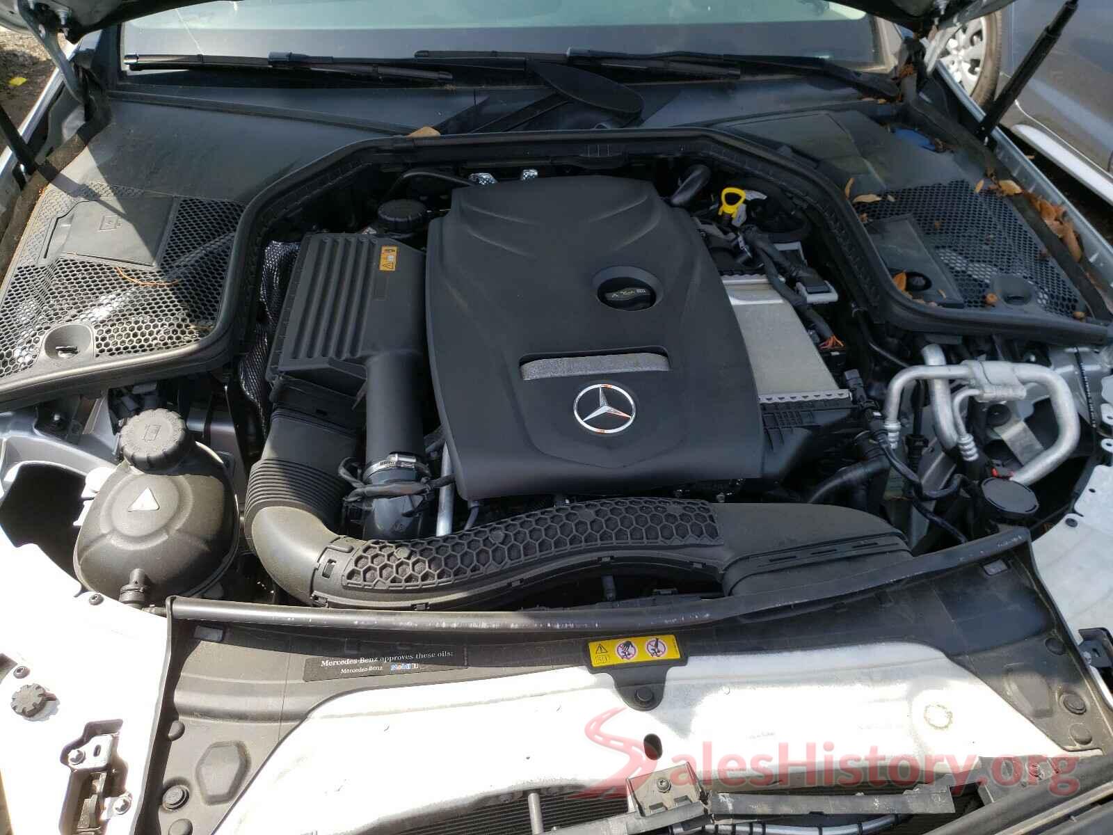 55SWF4KB4HU183302 2017 MERCEDES-BENZ C CLASS