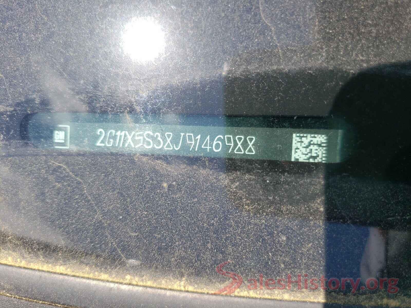 2G11X5S38J9146988 2018 CHEVROLET IMPALA