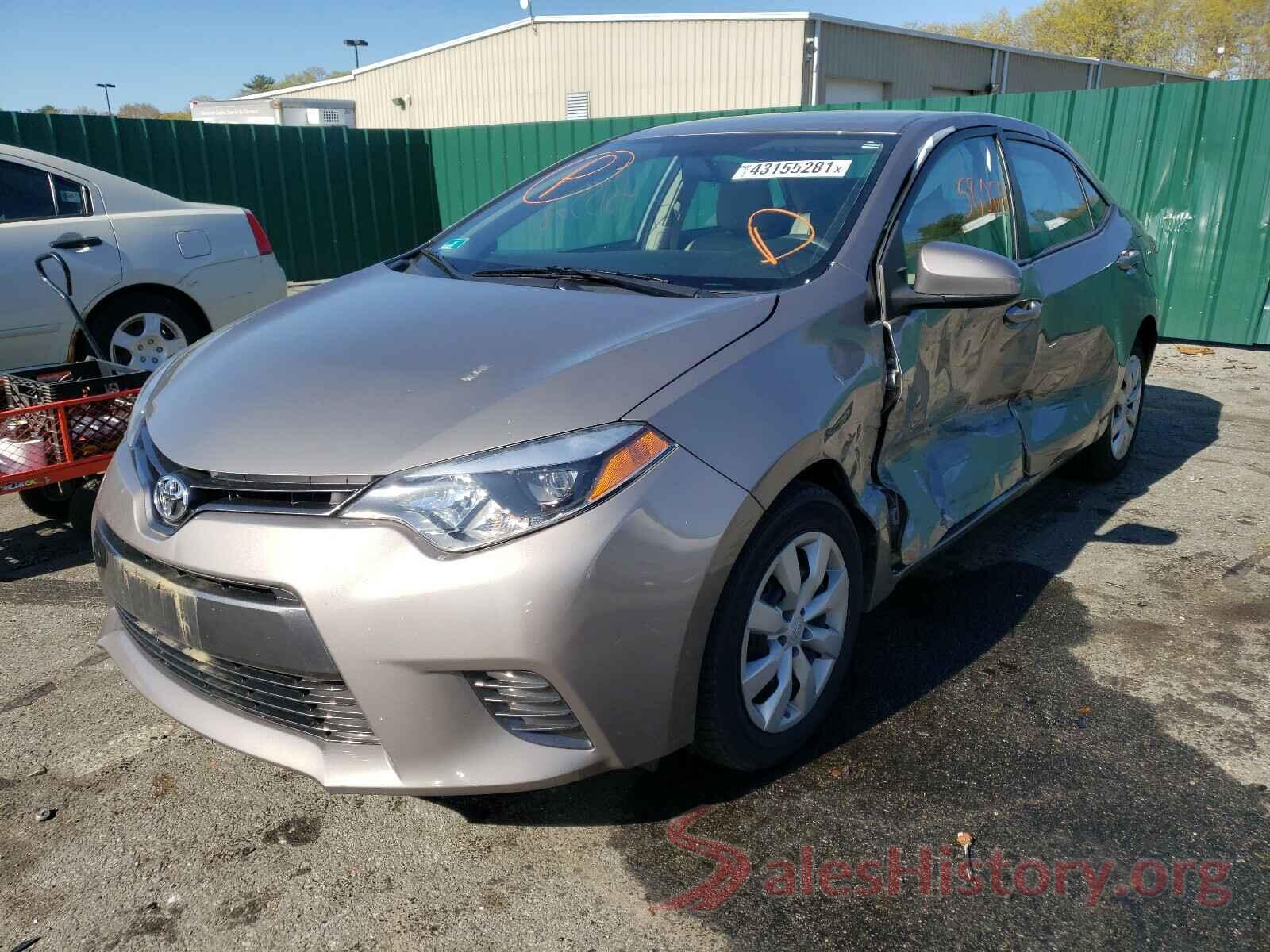 2T1BURHE7GC521749 2016 TOYOTA COROLLA