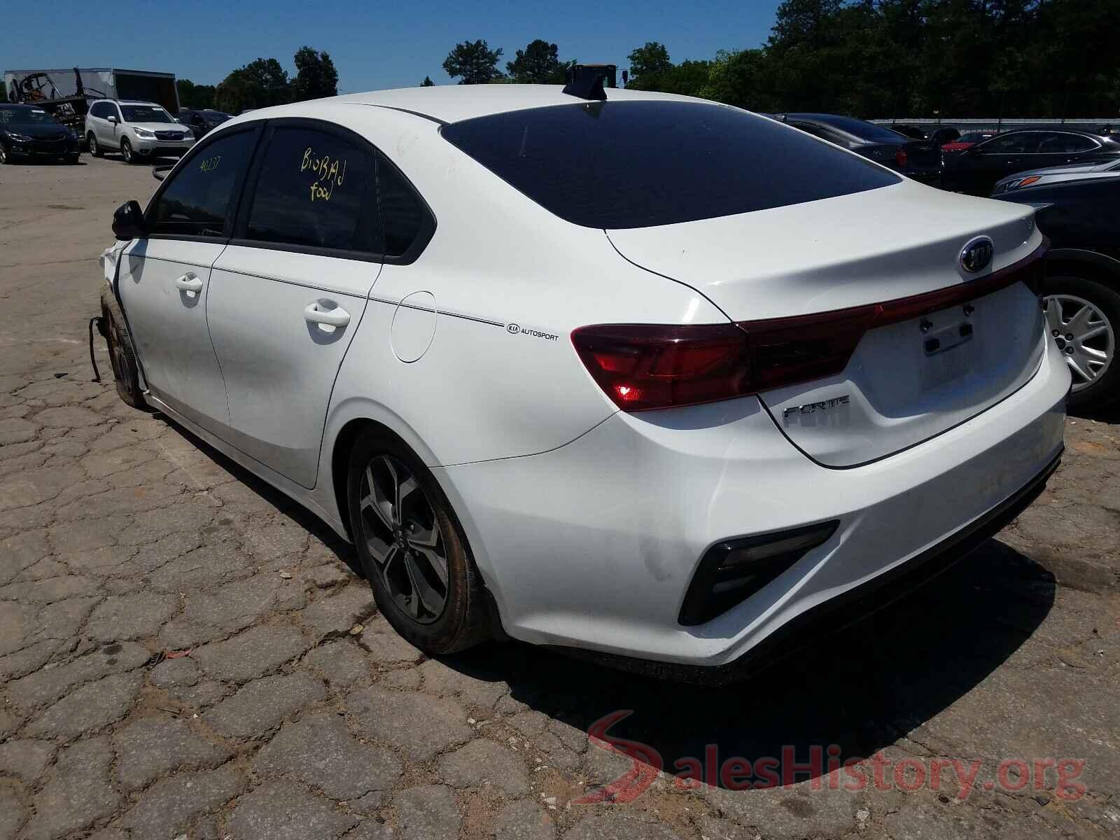 3KPF24AD3KE058904 2019 KIA FORTE