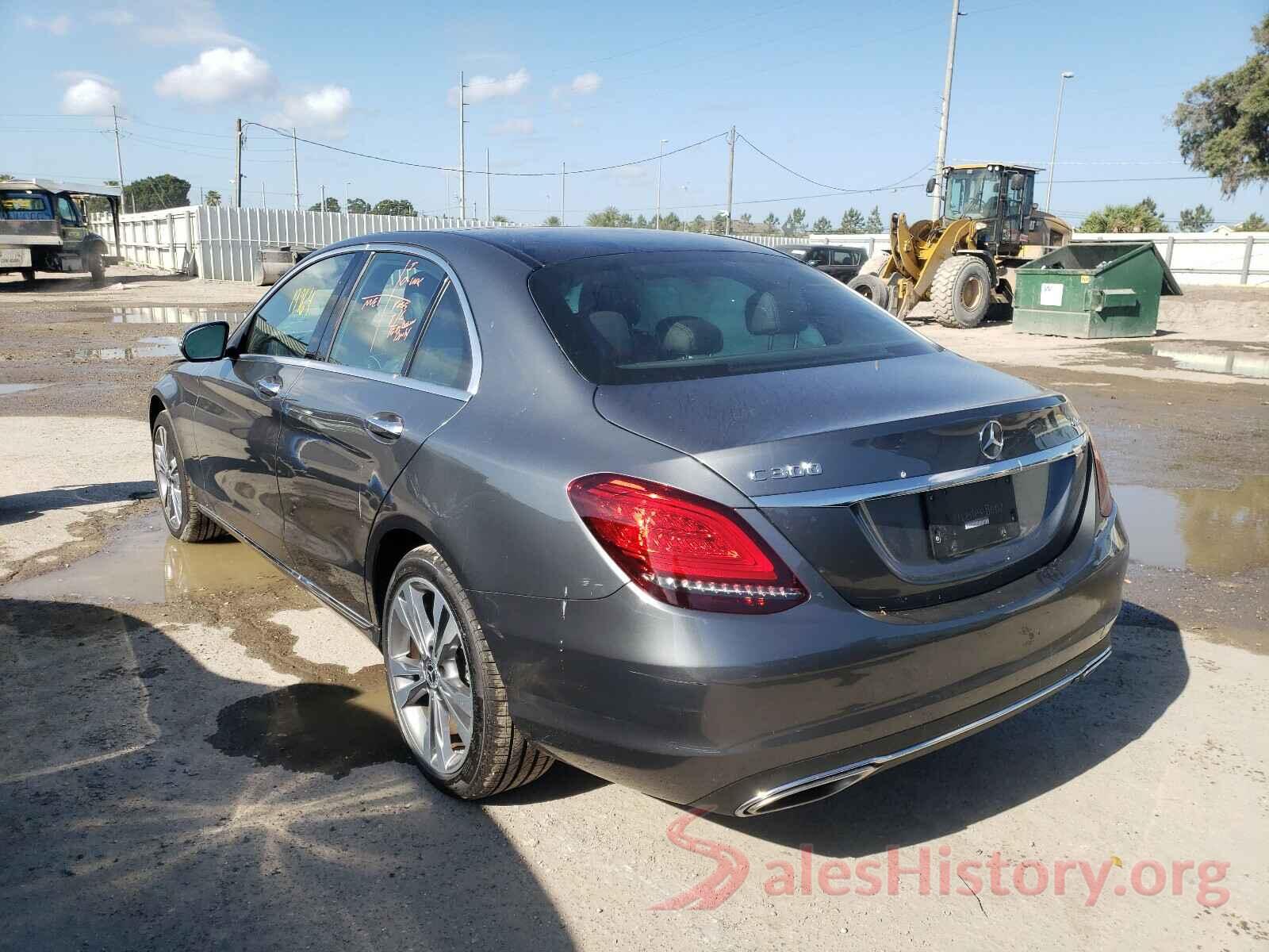 55SWF8EBXKU284760 2019 MERCEDES-BENZ C CLASS