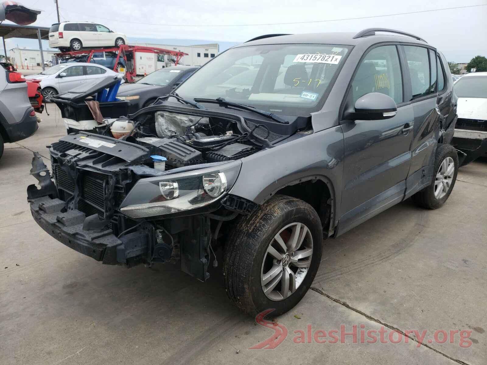 WVGAV7AX3GW050128 2016 VOLKSWAGEN TIGUAN