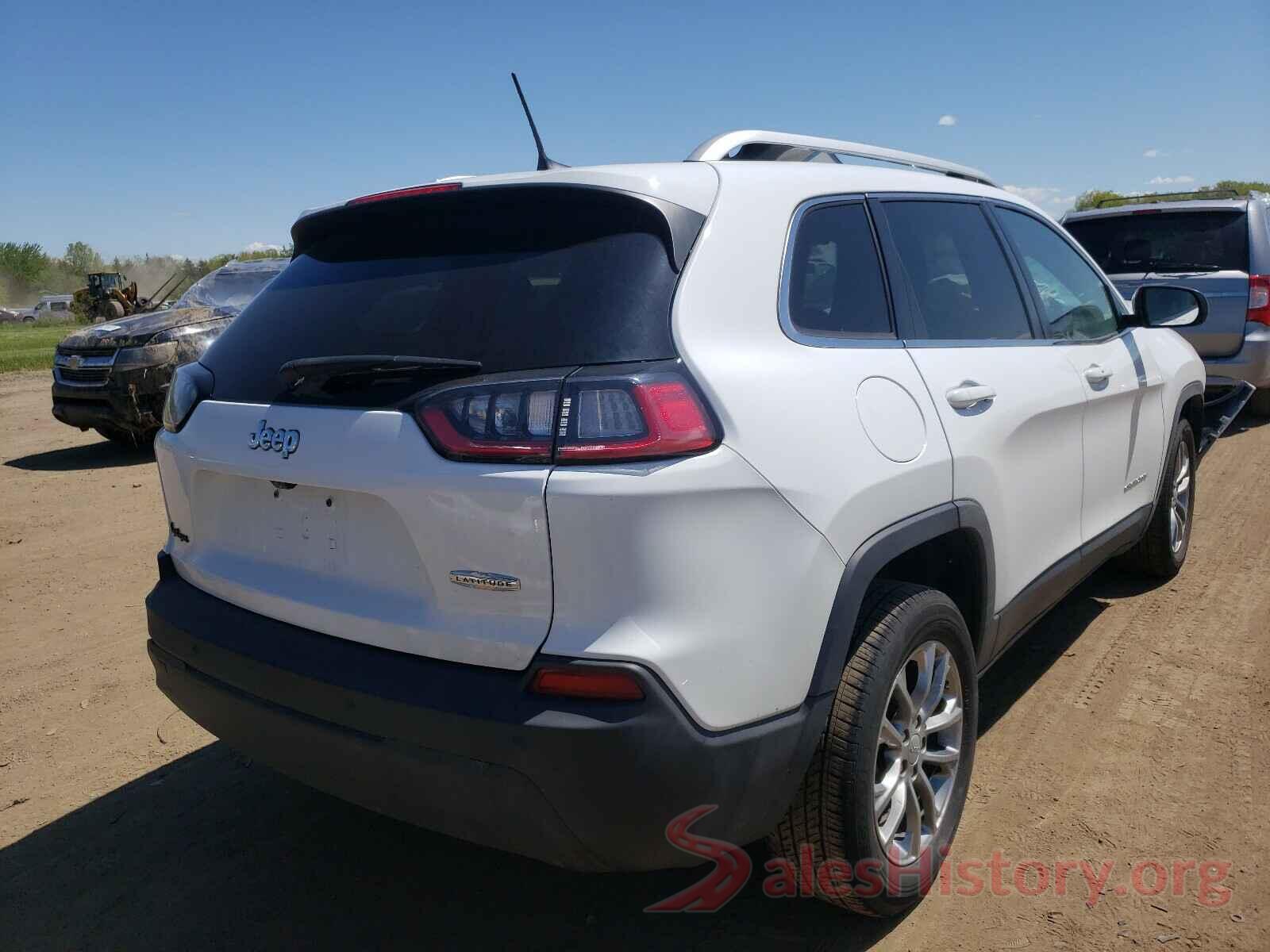 1C4PJLLB7KD324407 2019 JEEP CHEROKEE