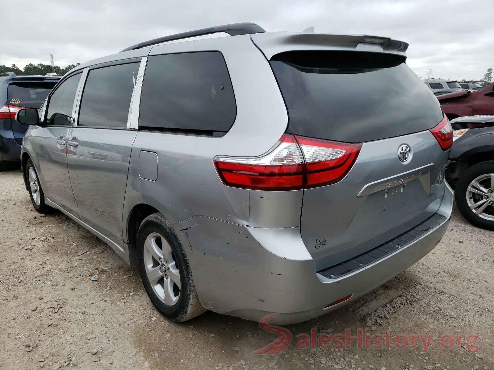 5TDKZ3DC1KS019421 2019 TOYOTA SIENNA