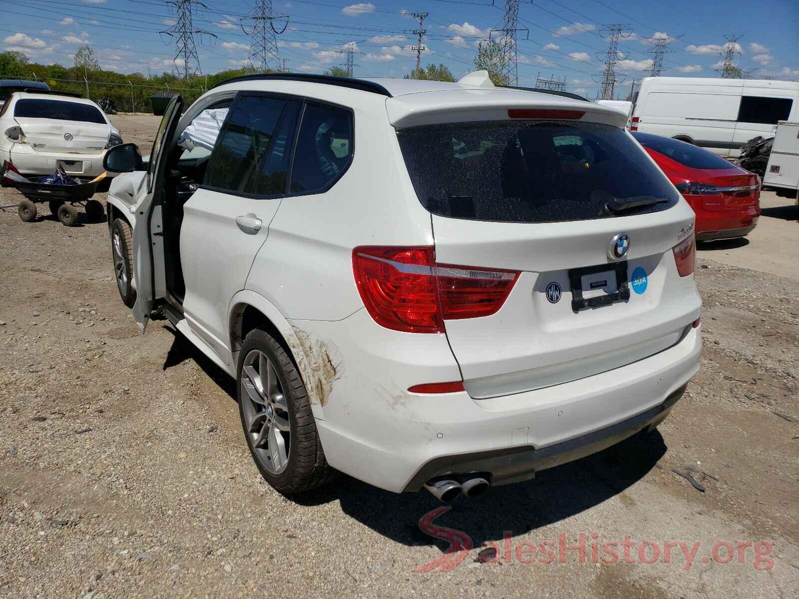 5UXWX7C59H0S19457 2017 BMW X3