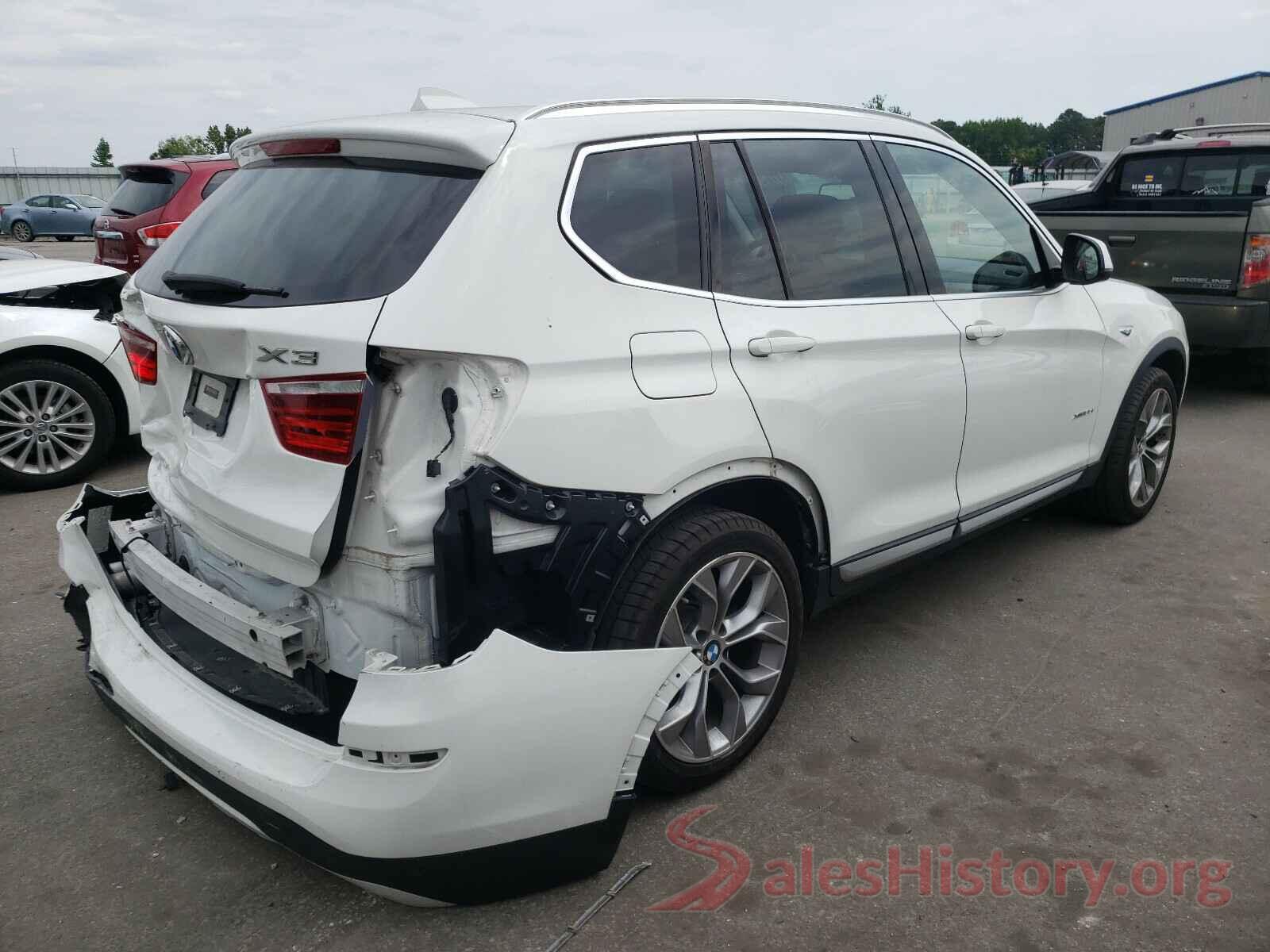 5UXWX7C35H0U43422 2017 BMW X3