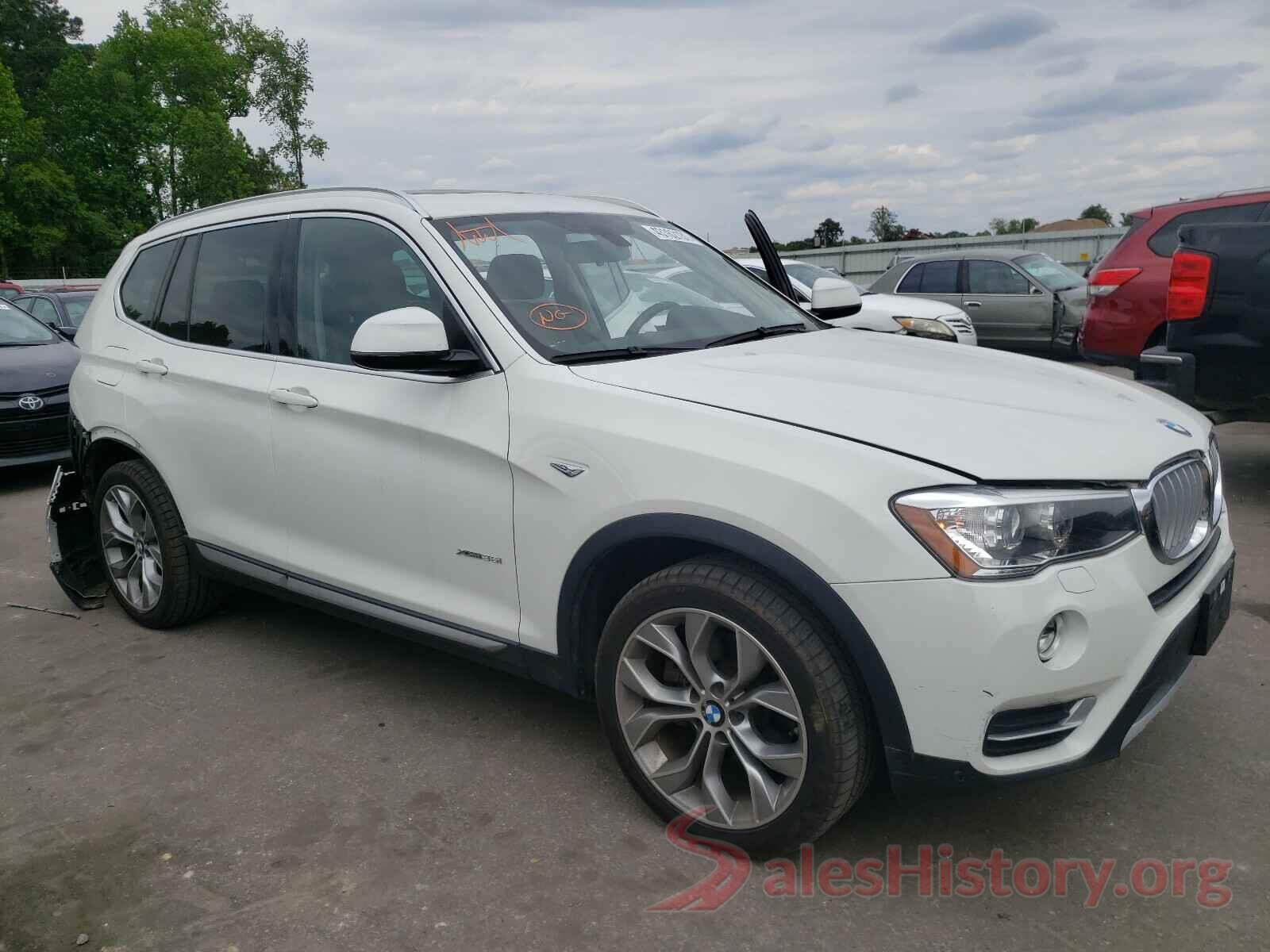 5UXWX7C35H0U43422 2017 BMW X3