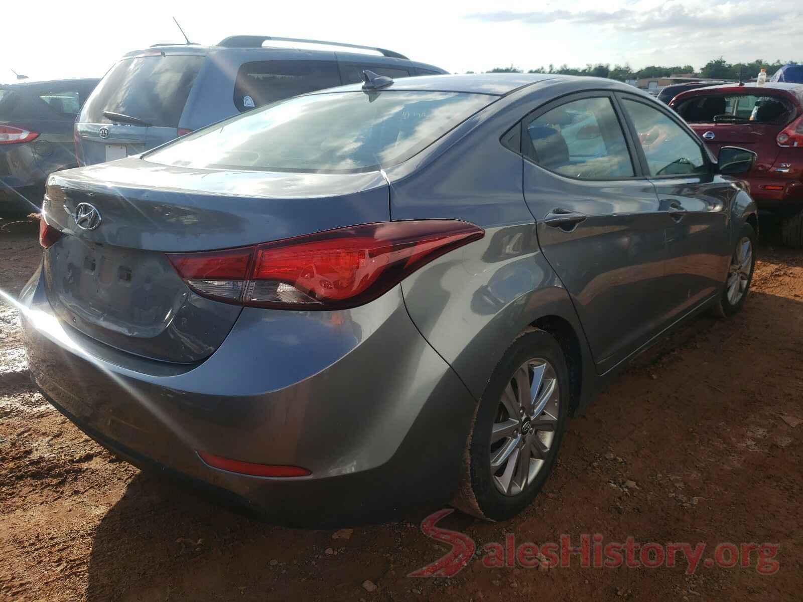 KMHDH4AE4GU623194 2016 HYUNDAI ELANTRA