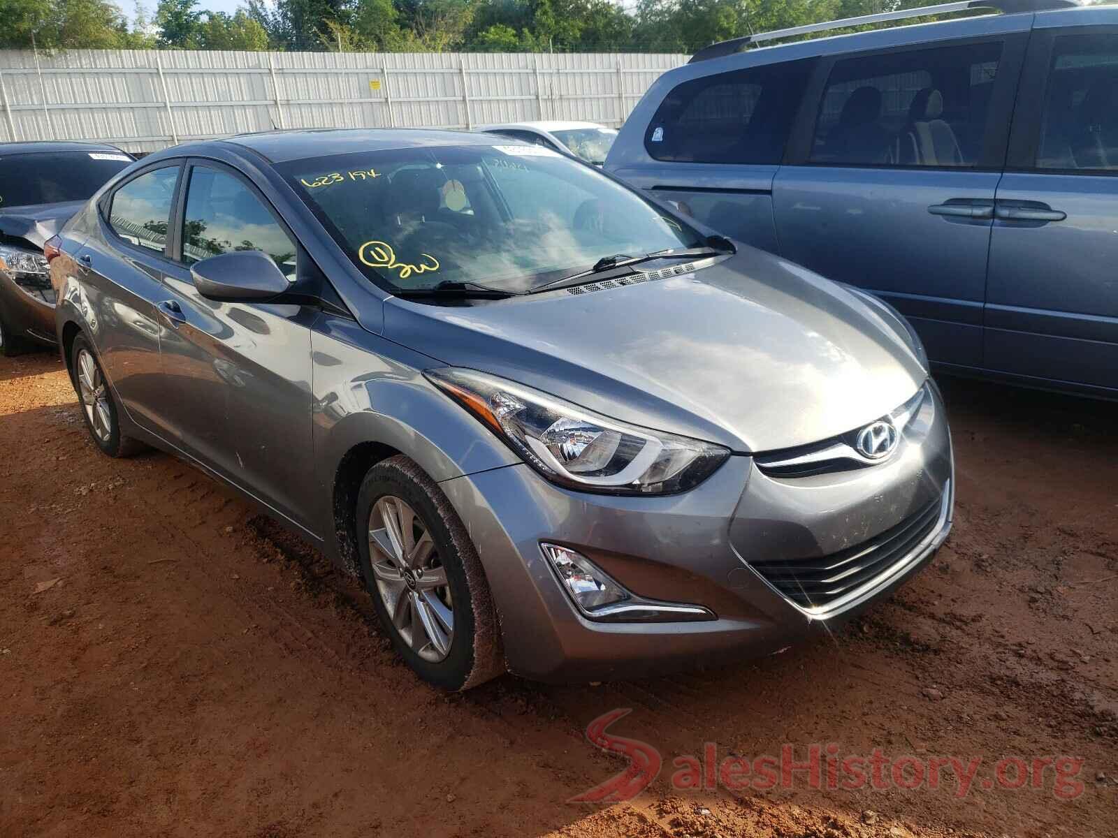 KMHDH4AE4GU623194 2016 HYUNDAI ELANTRA