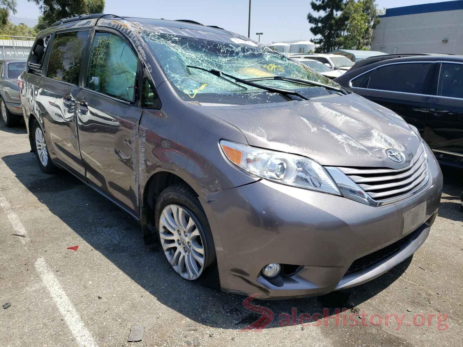 5TDYK3DC4GS732903 2016 TOYOTA SIENNA