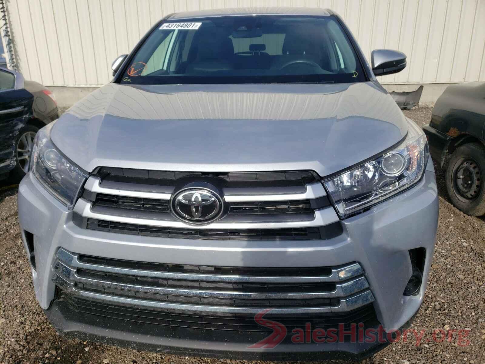 5TDBZRFH3KS996779 2019 TOYOTA HIGHLANDER