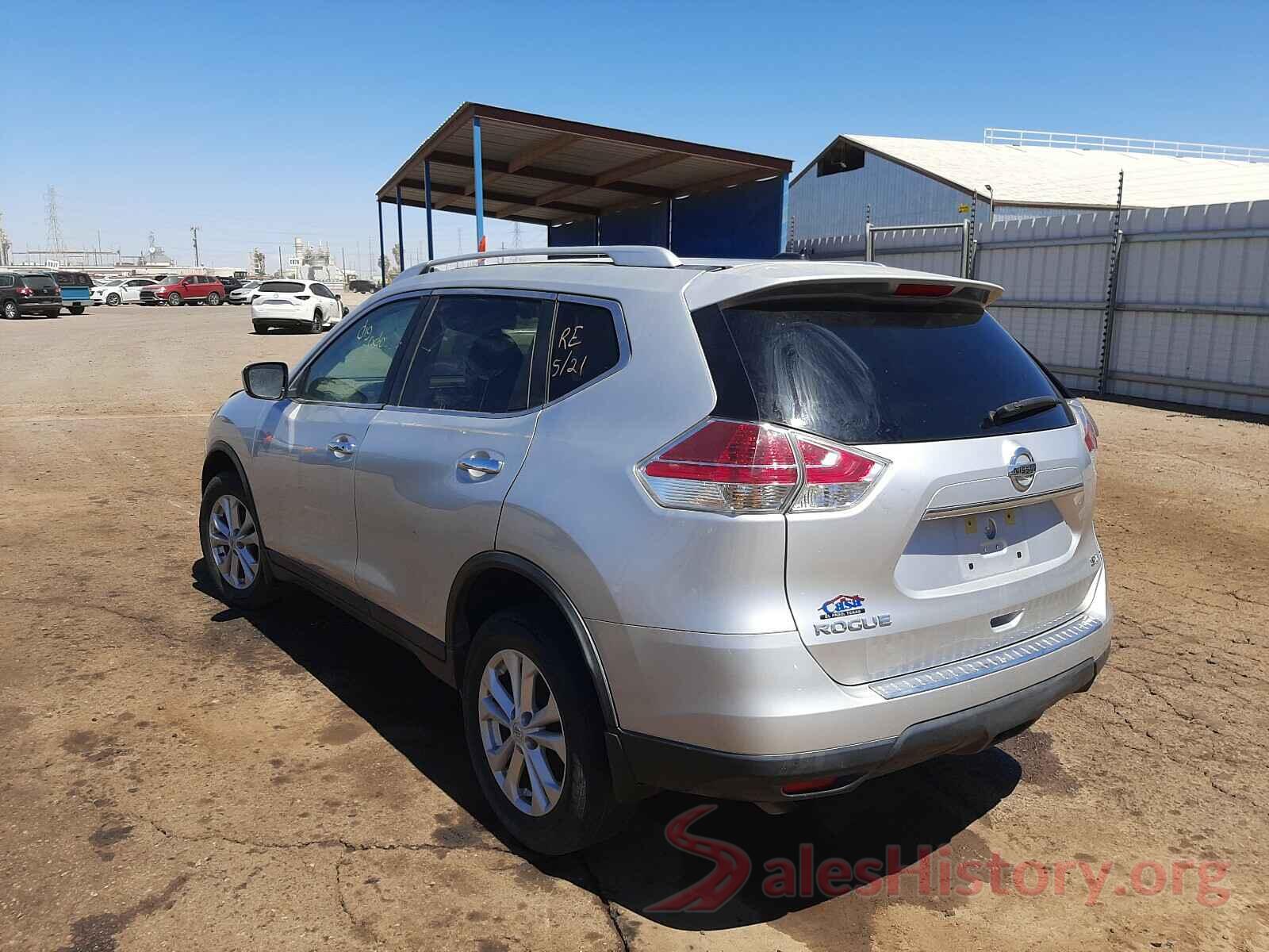 KNMAT2MT2GP687091 2016 NISSAN ROGUE