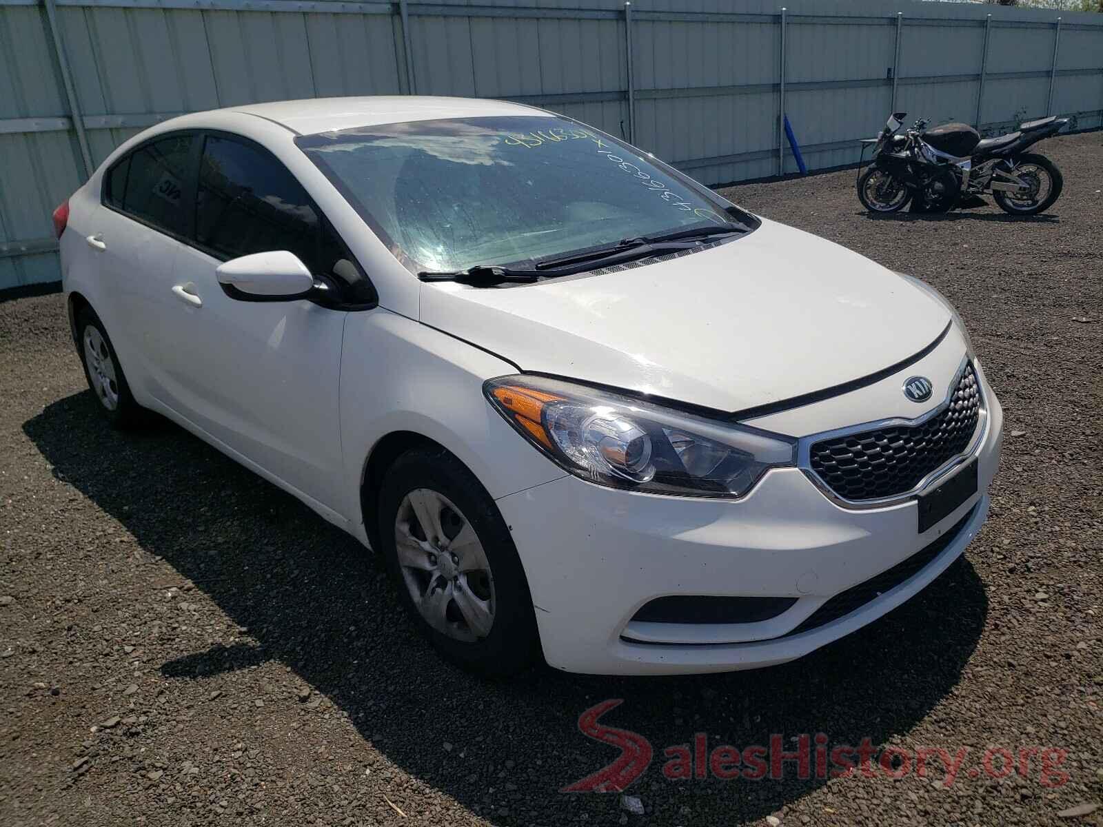 KNAFK4A65G5501507 2016 KIA FORTE