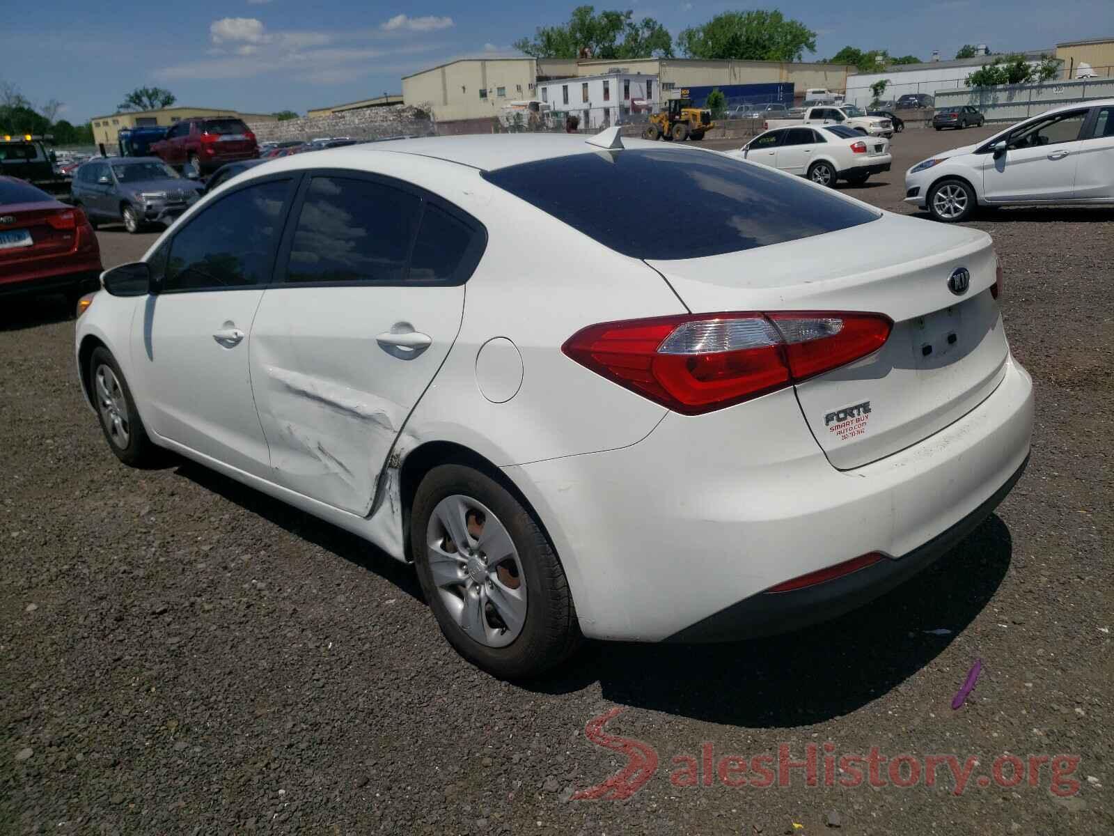 KNAFK4A65G5501507 2016 KIA FORTE