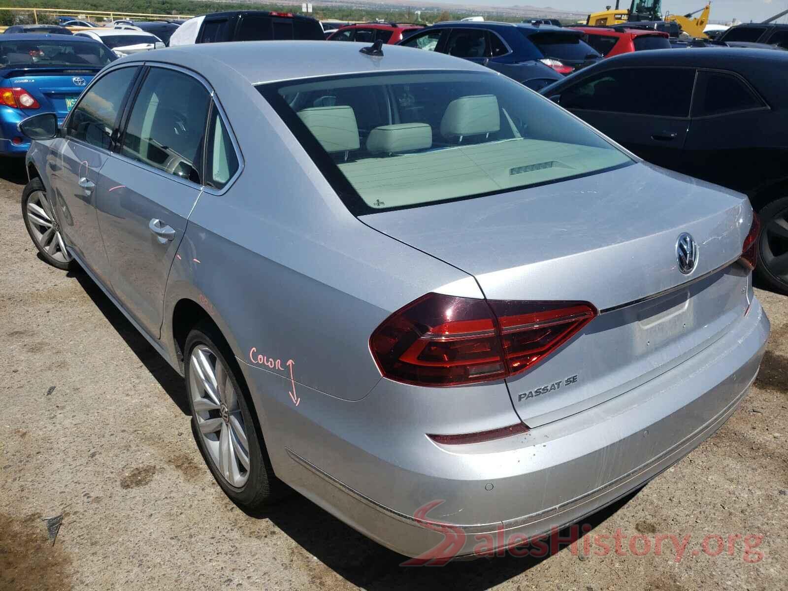 1VWBA7A3XJC049713 2018 VOLKSWAGEN PASSAT