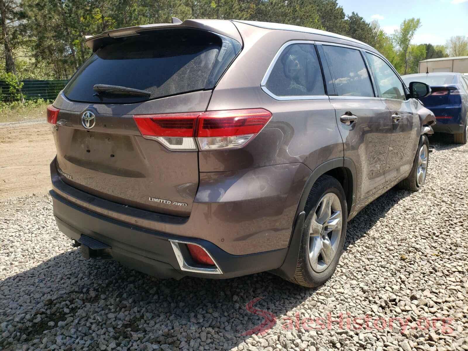 5TDDZRFH3JS823318 2018 TOYOTA HIGHLANDER