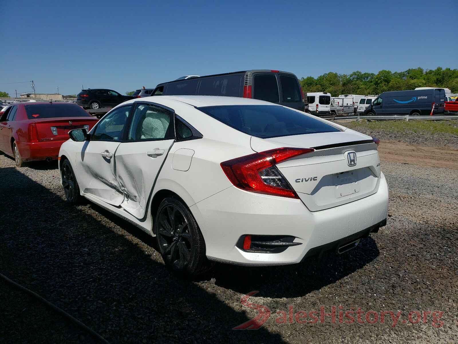 2HGFC2F87KH543761 2019 HONDA CIVIC