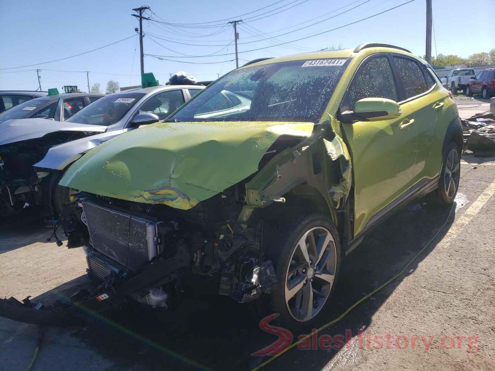 KM8K3CA50KU338937 2019 HYUNDAI KONA