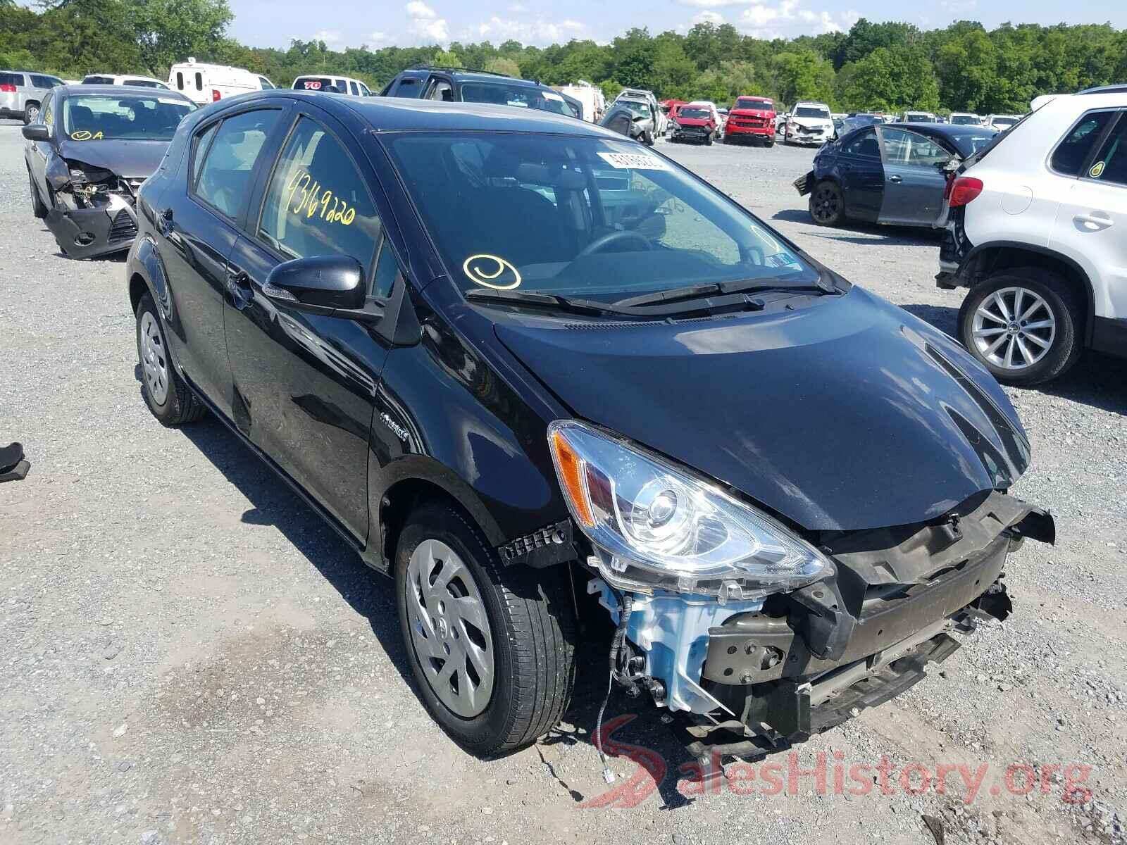 JTDKDTB30G1136624 2016 TOYOTA PRIUS