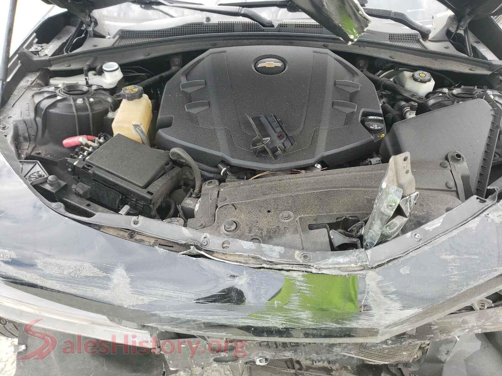 2016 CHEVROLET CAMARO VIN 1G1FB1RS9G0171962, engine bay