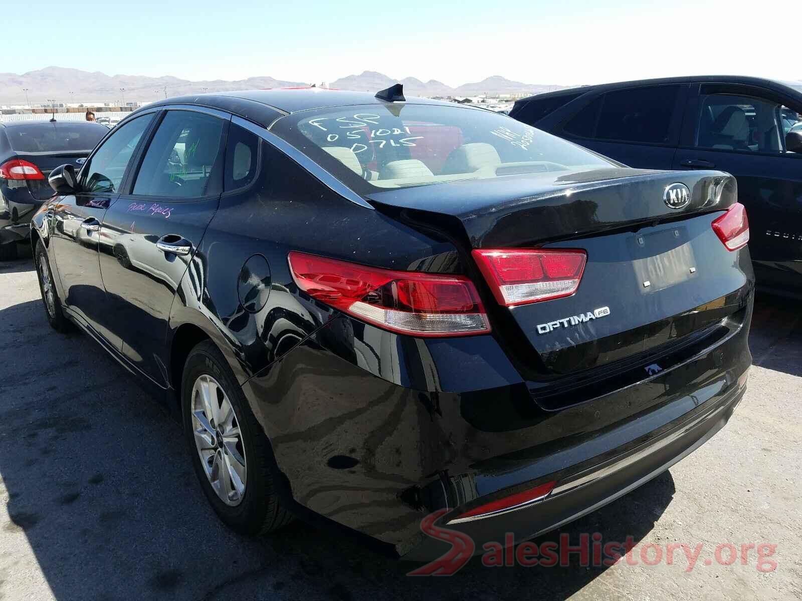 5XXGT4L31GG038395 2016 KIA OPTIMA