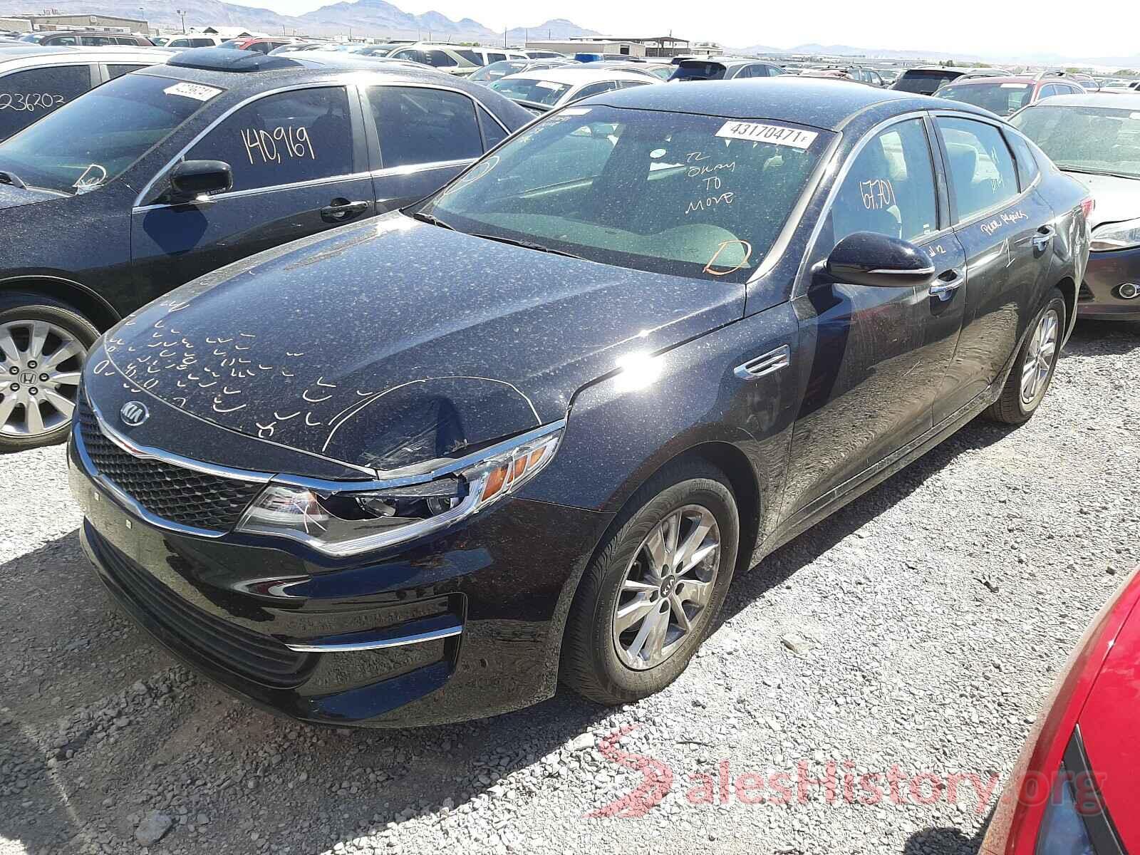 5XXGT4L31GG038395 2016 KIA OPTIMA