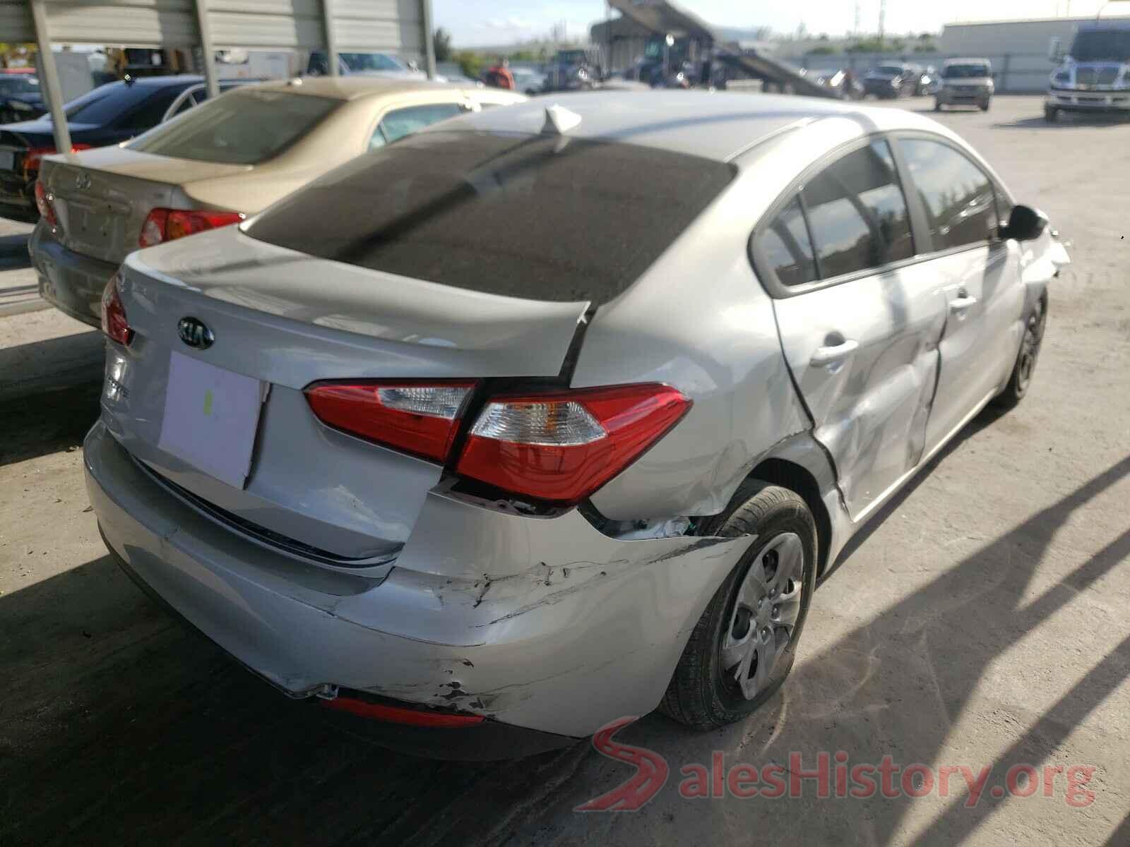 KNAFK4A65G5593444 2016 KIA FORTE