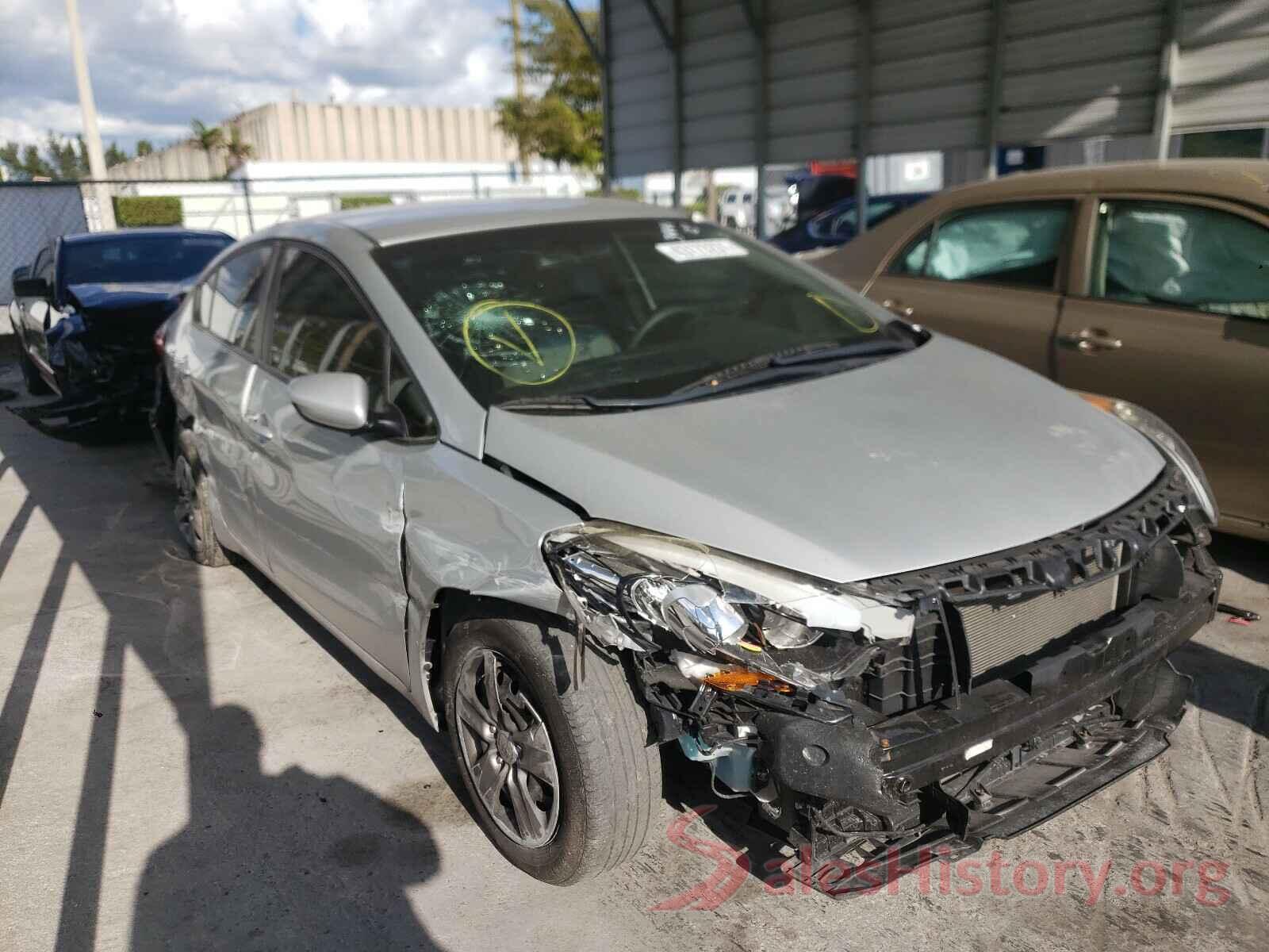 KNAFK4A65G5593444 2016 KIA FORTE