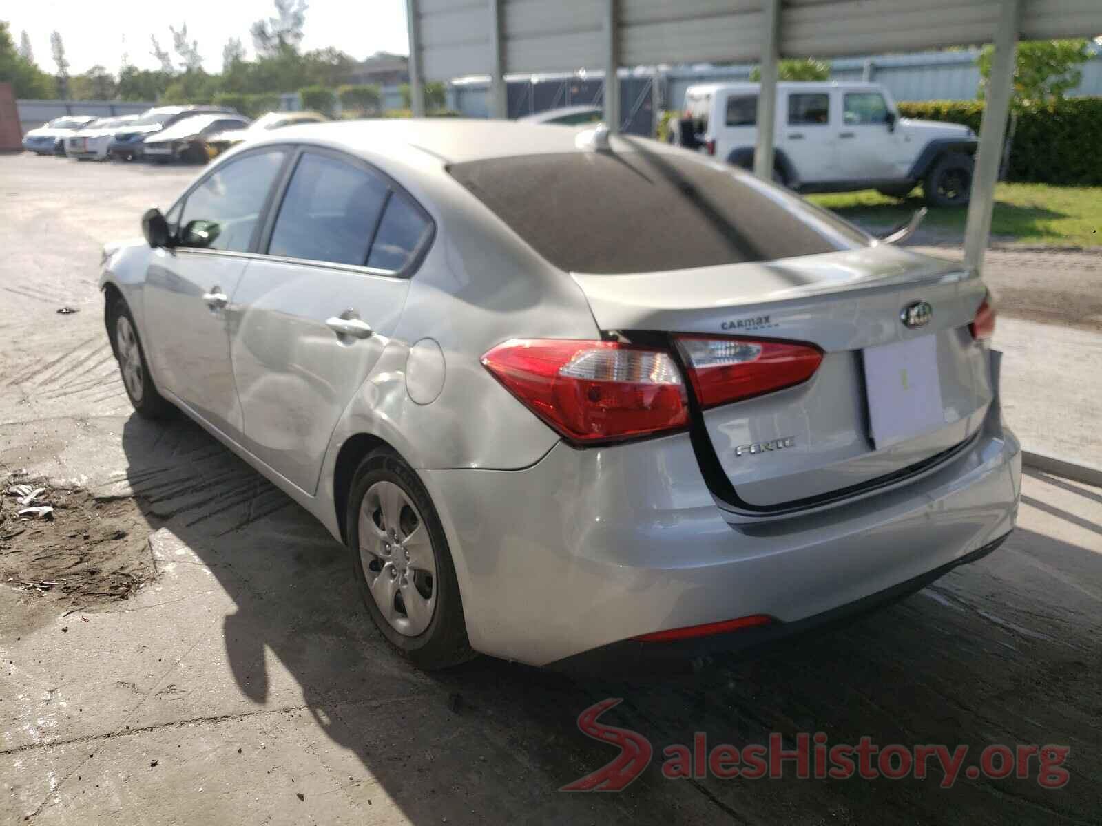 KNAFK4A65G5593444 2016 KIA FORTE