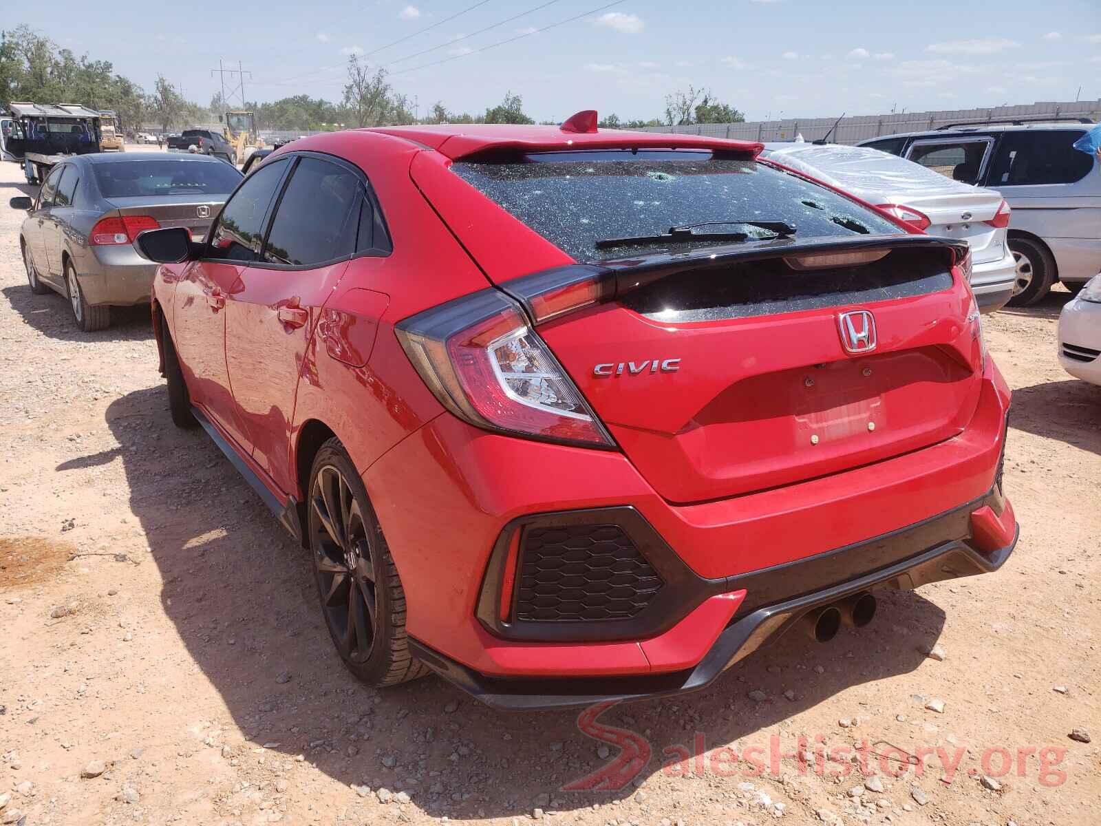 SHHFK7H46HU205547 2017 HONDA CIVIC