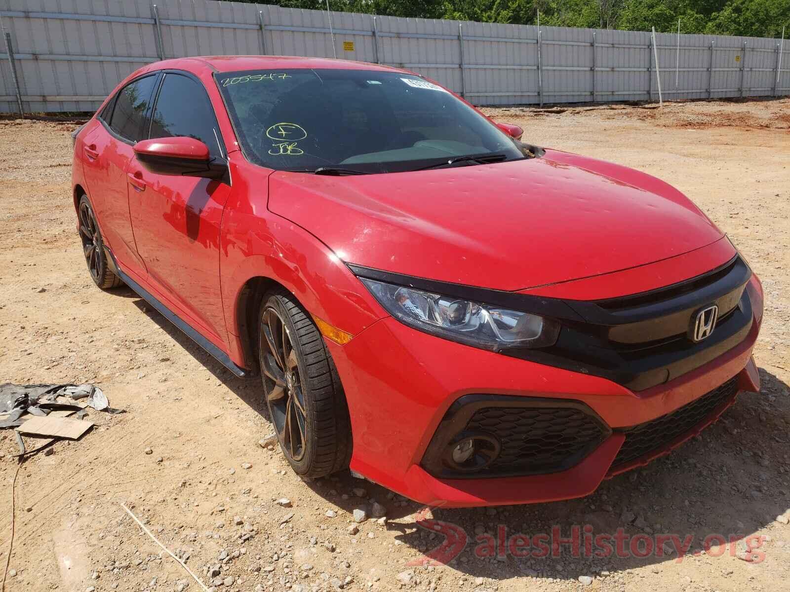 SHHFK7H46HU205547 2017 HONDA CIVIC