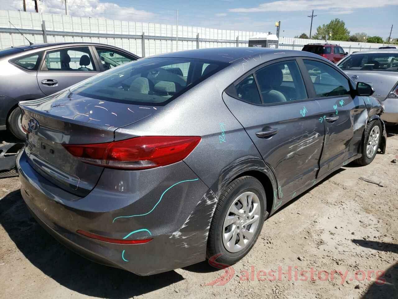 KMHD74LF0JU450676 2018 HYUNDAI ELANTRA