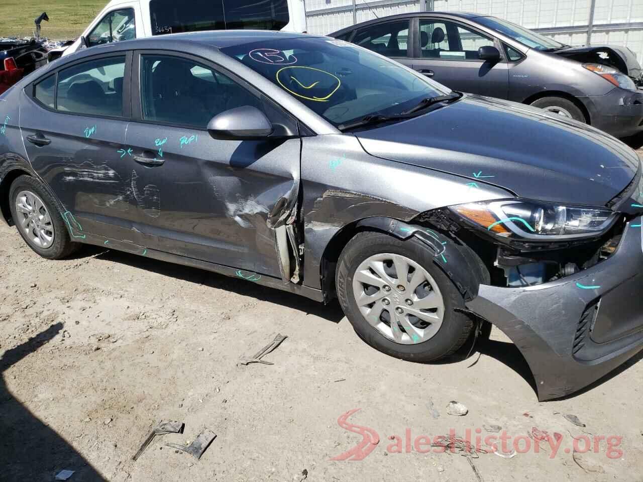 KMHD74LF0JU450676 2018 HYUNDAI ELANTRA