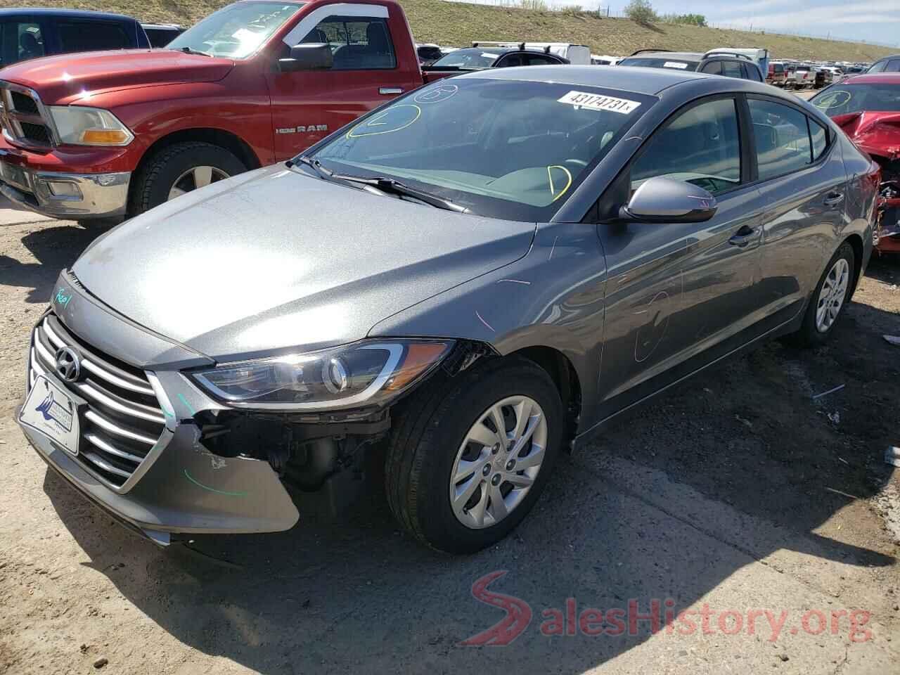 KMHD74LF0JU450676 2018 HYUNDAI ELANTRA