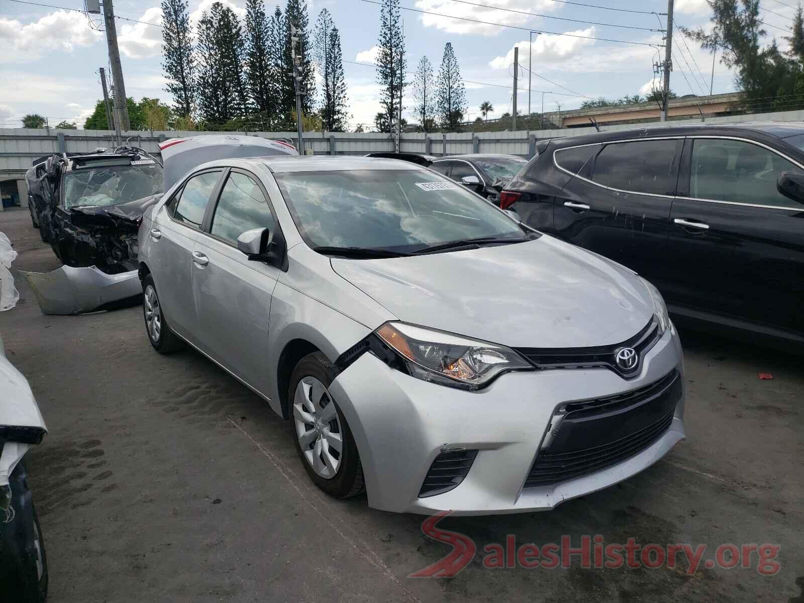 5YFBURHE1GP545383 2016 TOYOTA COROLLA