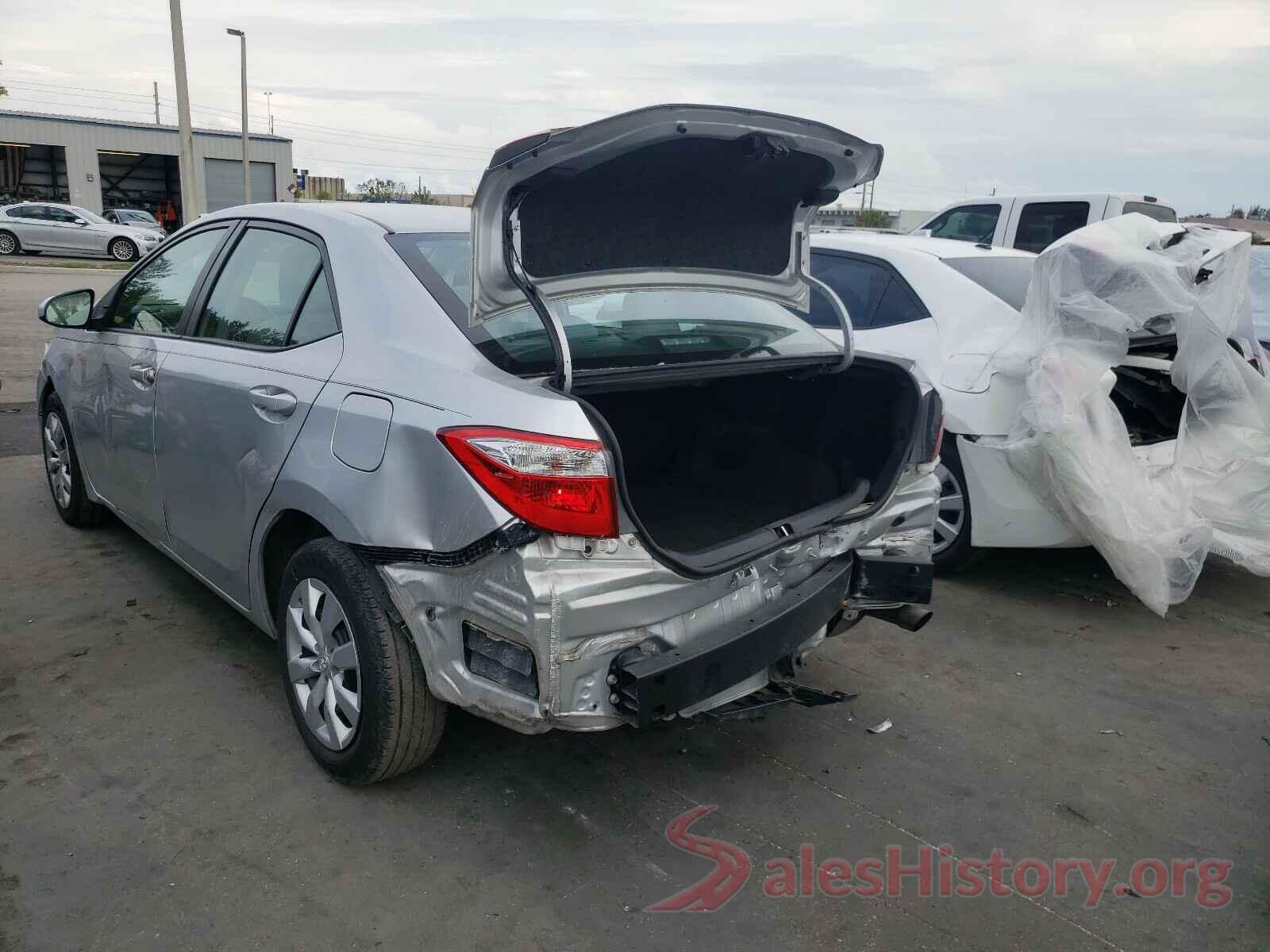 5YFBURHE1GP545383 2016 TOYOTA COROLLA