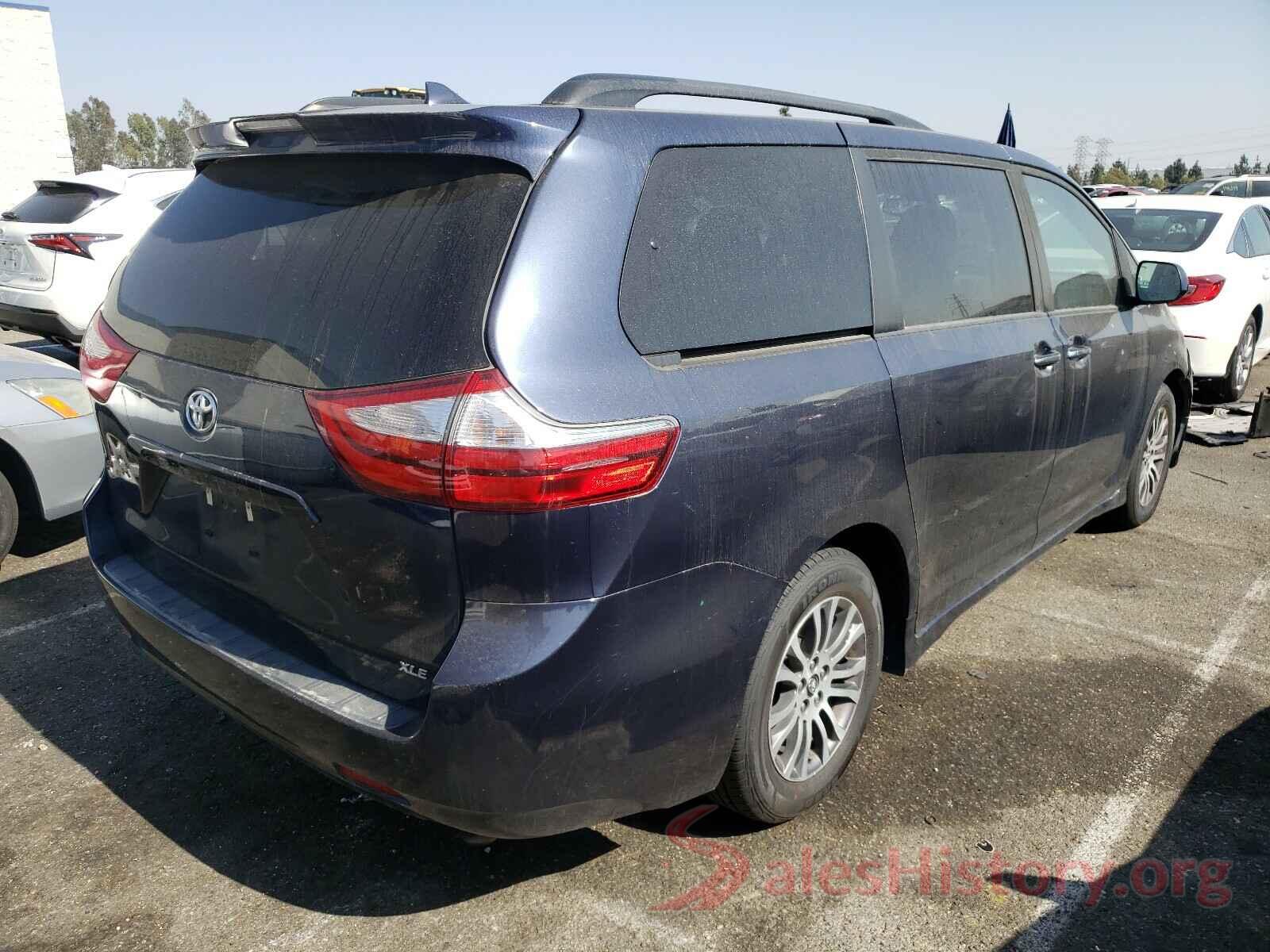 5TDYZ3DC4JS950343 2018 TOYOTA SIENNA