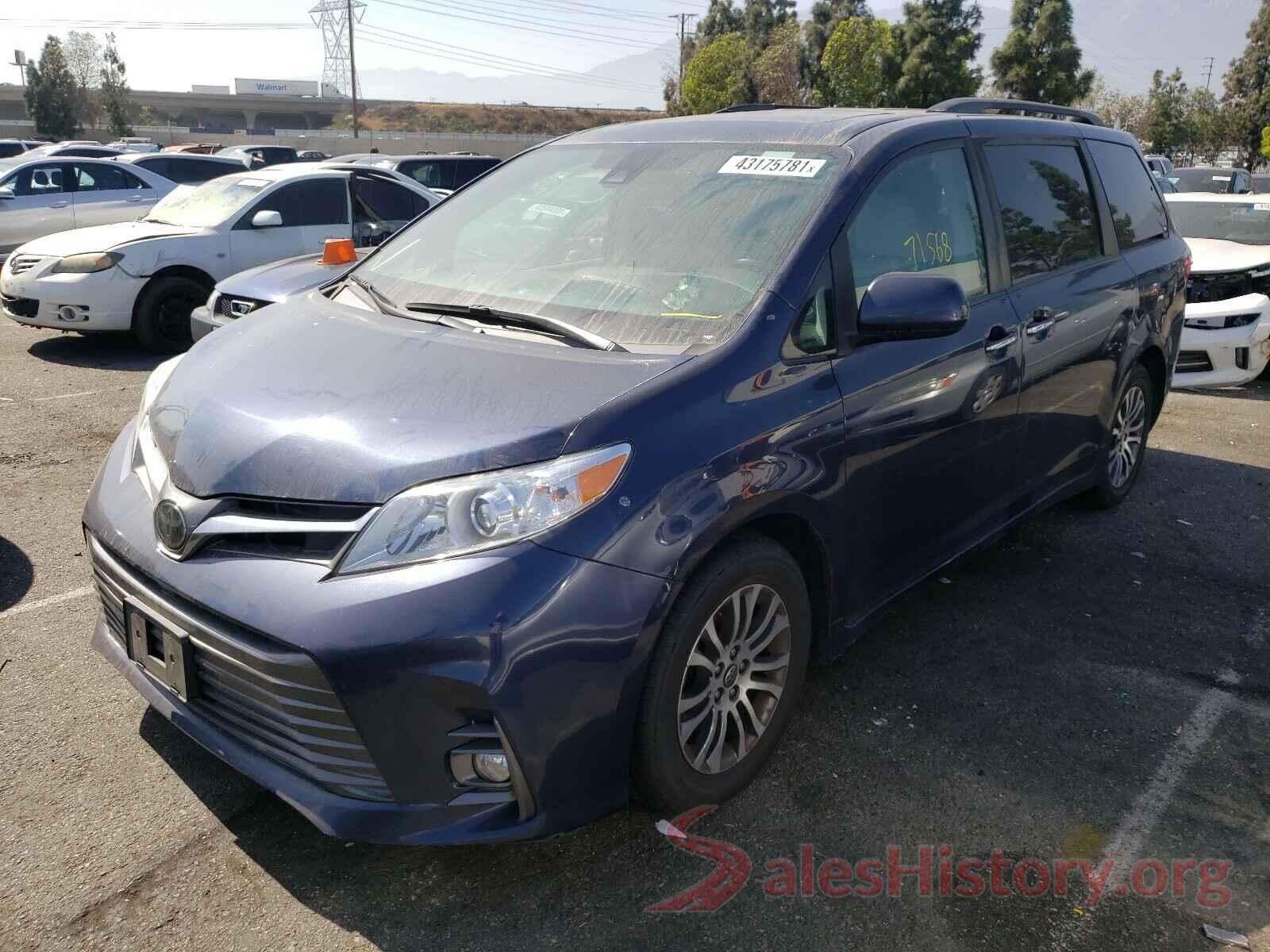 5TDYZ3DC4JS950343 2018 TOYOTA SIENNA