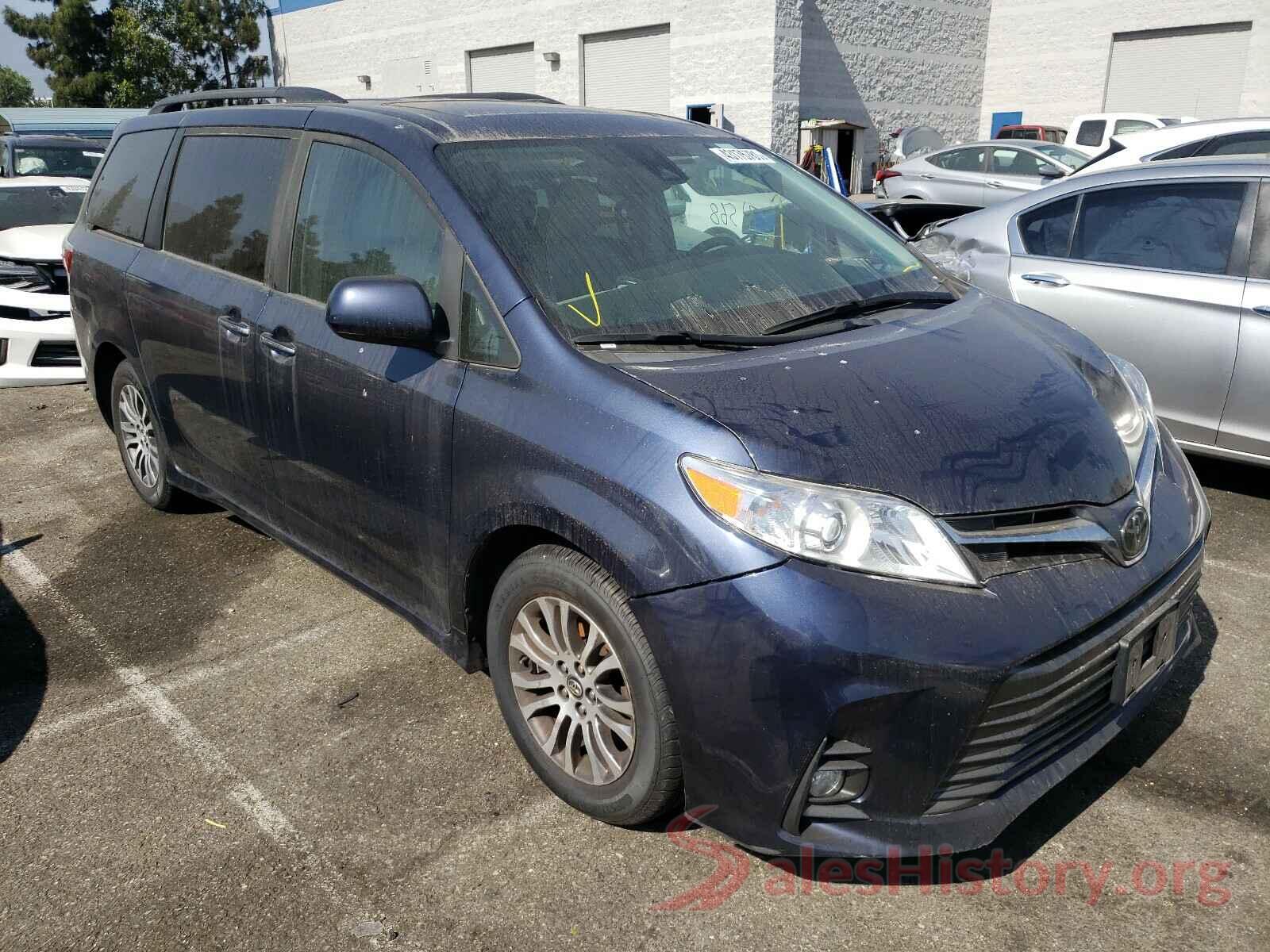 5TDYZ3DC4JS950343 2018 TOYOTA SIENNA