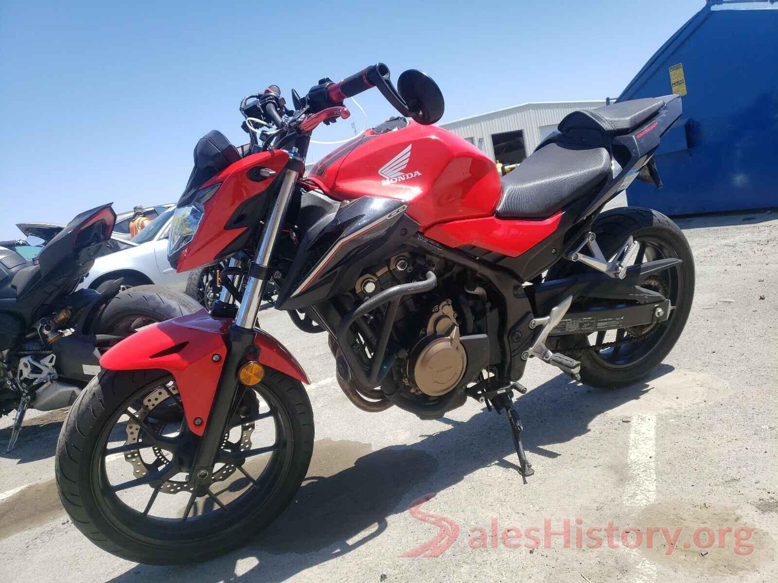 MLHPC4500H5400044 2017 HONDA CB CYCLE