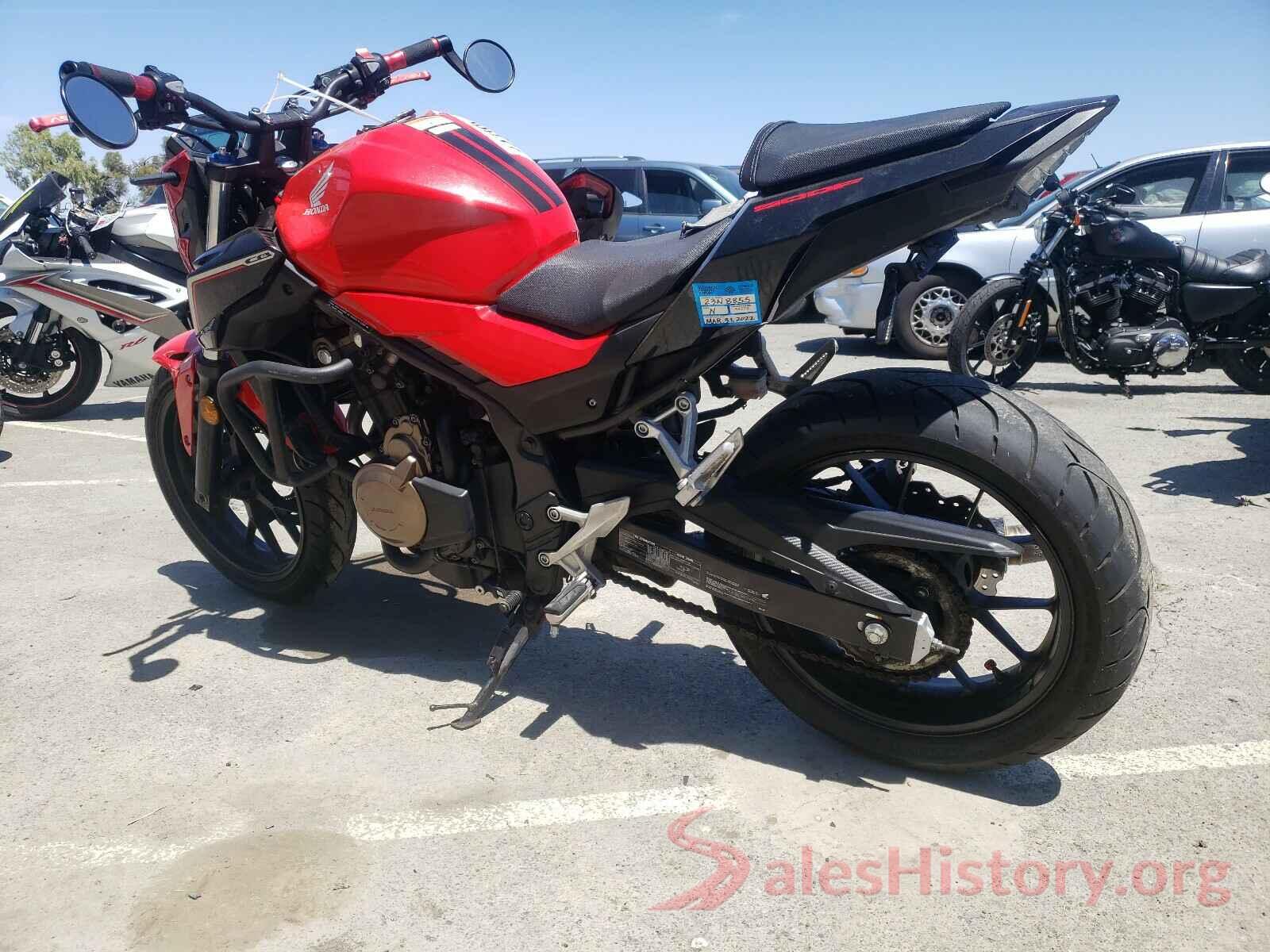 MLHPC4500H5400044 2017 HONDA CB CYCLE