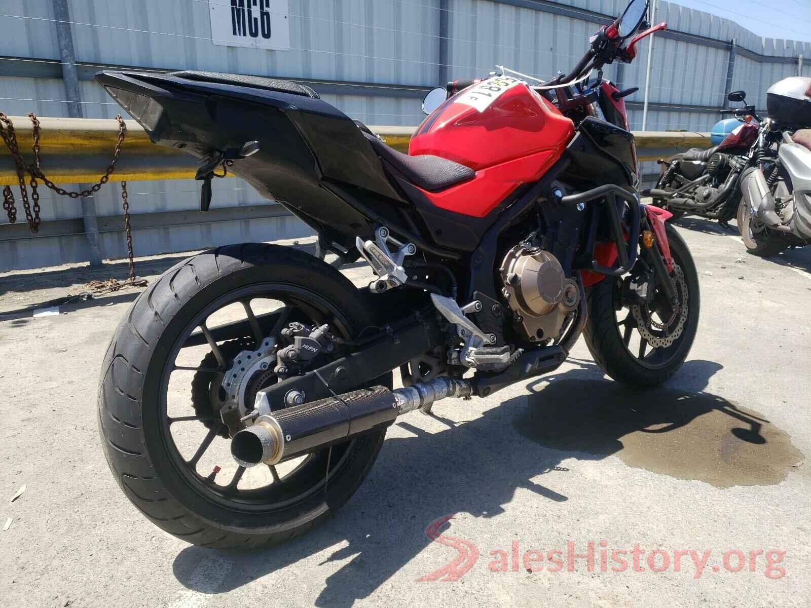 MLHPC4500H5400044 2017 HONDA CB CYCLE