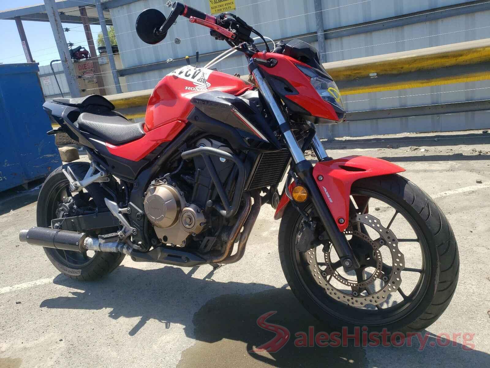 MLHPC4500H5400044 2017 HONDA CB CYCLE