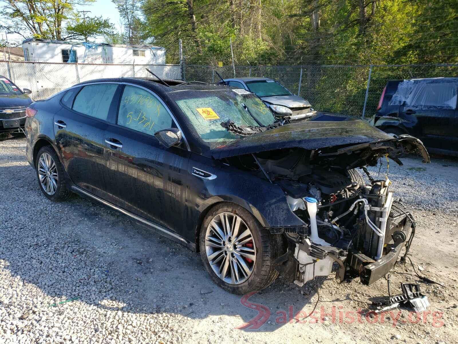 5XXGV4L21JG220185 2018 KIA OPTIMA