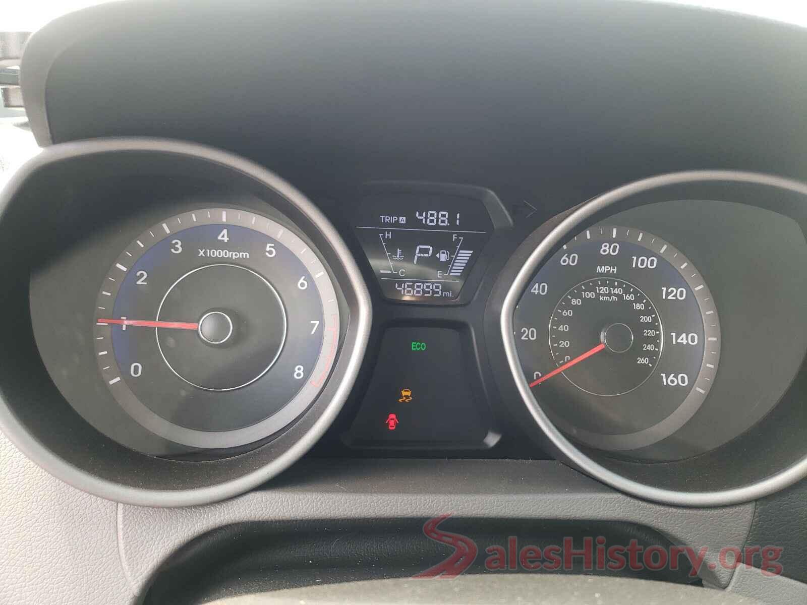 KMHDH4AE0GU647119 2016 HYUNDAI ELANTRA