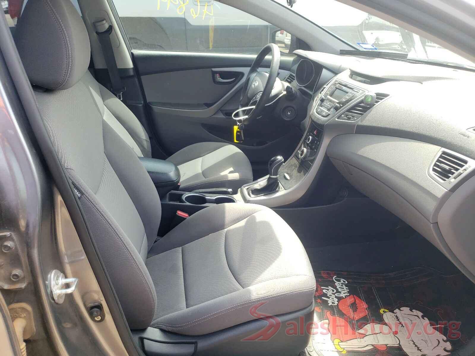 KMHDH4AE0GU647119 2016 HYUNDAI ELANTRA