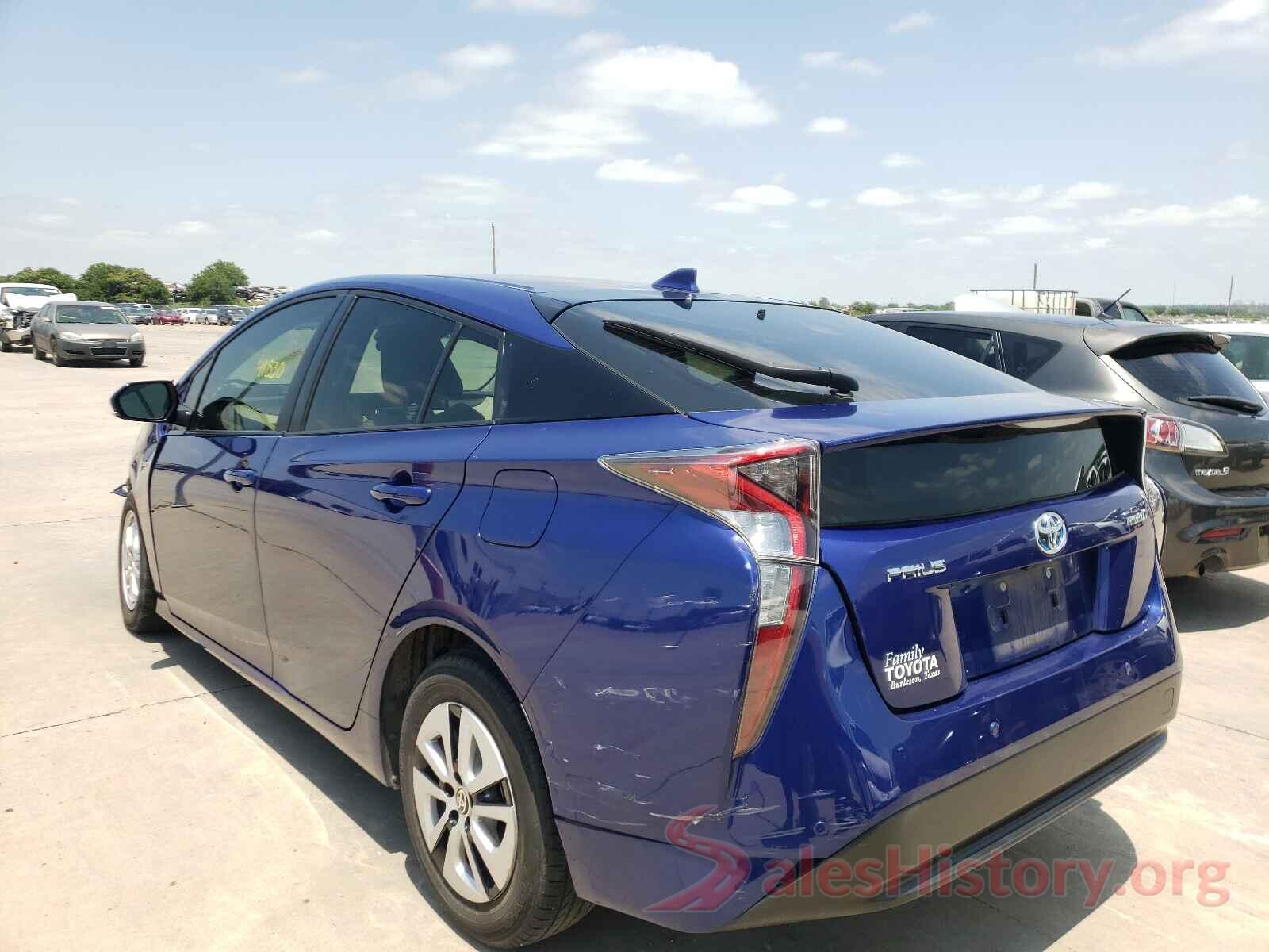 JTDKBRFU5J3589323 2018 TOYOTA PRIUS