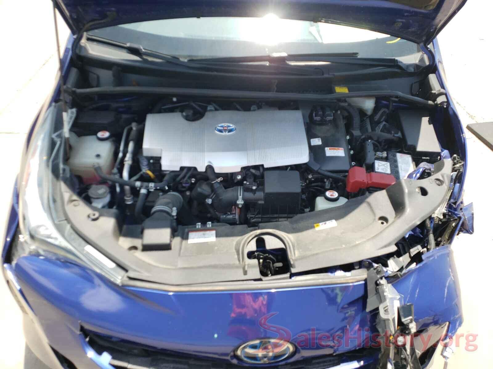 JTDKBRFU5J3589323 2018 TOYOTA PRIUS